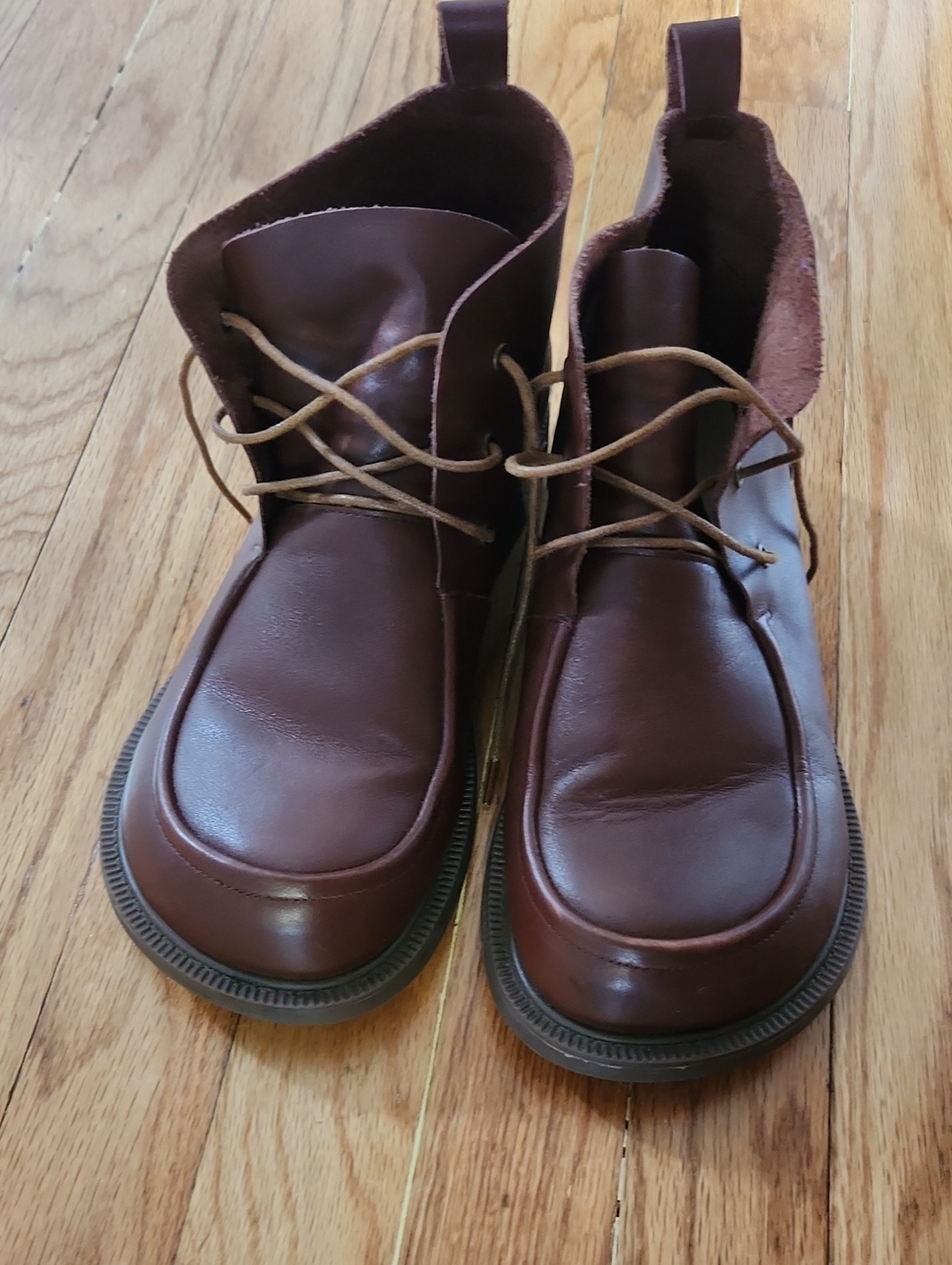 Dwarves Brown Leather Boots Women's Size 9.5